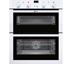 NEFF  U17M42W5GB Electric Built-under Double Oven - White